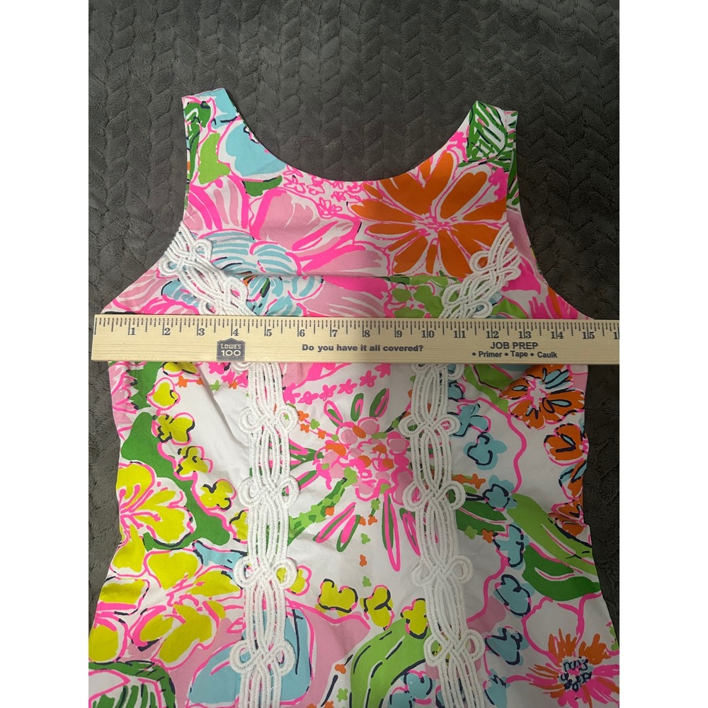 Lilly Pulitzer for Target 20th Anniversary Floral Print Sleeveless‎ Dress Size 2 - Picture 10 of 12